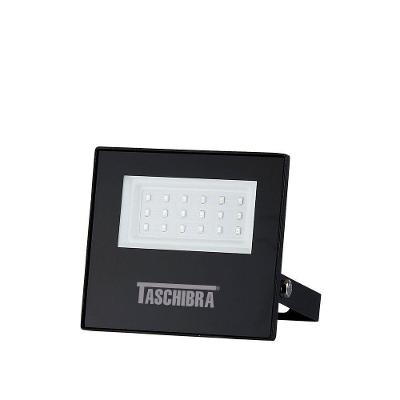 Refletor Led 20w Taschibra Tr Slim Preto 6500k