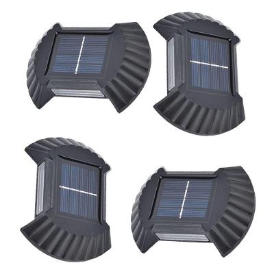 Luminaria Solar Arandela De Parede Kit 4 Und Luz Segurança