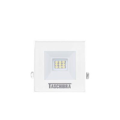 Refletor Tr Led 10w Slim Branco - Taschibra 6500k (branca)