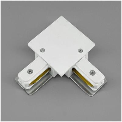 Emenda L Conector Em L Para Trilho Eletrificado Embutir Produto Branco