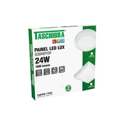 Painel Led 24w Redondo Sobrepor - Taschibra 6500k (branca)