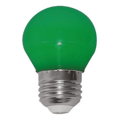 Lâmpada Led Modelo Bolinha Led 1w Rosca E27 Verde 220v