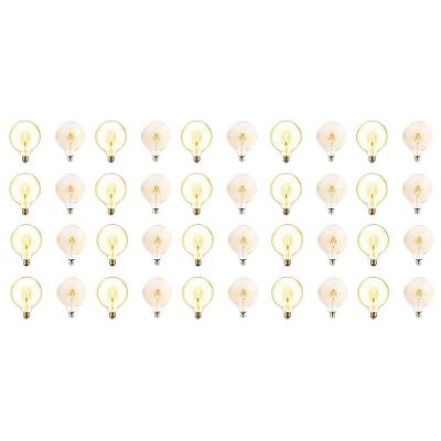 Lampada De Led Multi Filamento Ballon Retro Vintage Kit 40 U