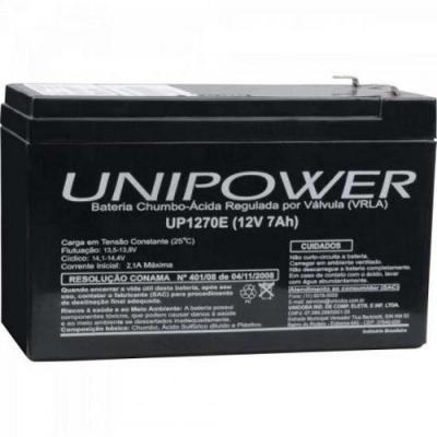 Bateria Estacionária Selada 12V/7Ah Vrla Up1270E Unipower