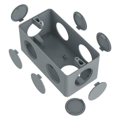 Condulete Pvc Múltiplo 1" Cinza Inpol