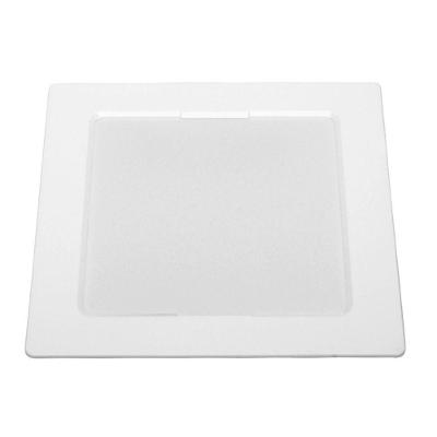 4 Painéis Placa De Led Taschibra 18w Lys Quadrado Embutir 3000k Luz Quente