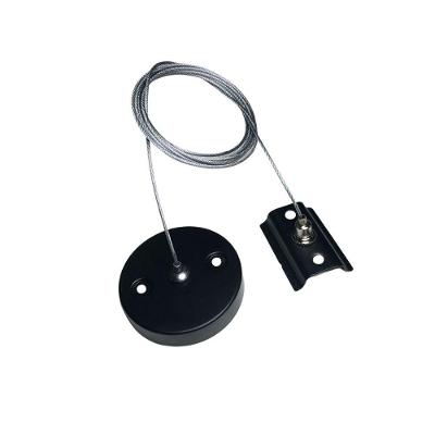 Kit Suspensão Pix Para Fixação Trilho Eletrificado Bivolt Preto