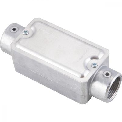Condulete Fixo 3/4" Tipo "c" - Com Tampa / Rosca Bsp / Sem Pintura