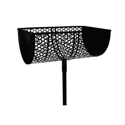Lixeira de Rua Modelo Tela Moeda de 60cm.