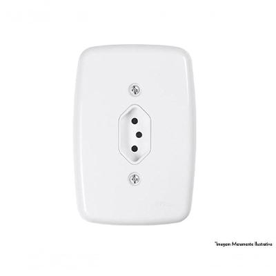 Tomada Ideale Br 2p+t Vertical C/pl 10a 250v 3280 C/12pcs