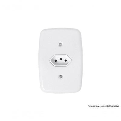 Tomada Ideale Br 2p+t 20a 250v C/pl 3212 C/12pcs