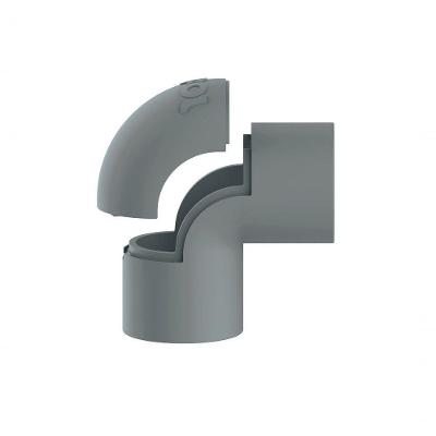 Joelho Pvc 1/2" Para Eletroduto Cinza Inpol