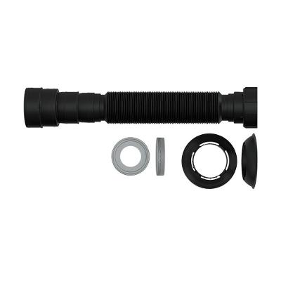 Sifão Flexível Blukit Tubo Extensivo 70cm Universal Preto