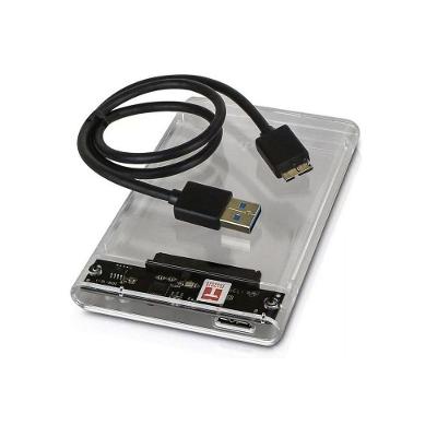 Case Transparente Hd Sata 2.5 Hhd Ssd Usb 3.0 T 6 Gpbs