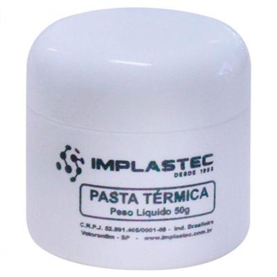 Pasta Termica Implastec A Base De Silicone Pote 50G