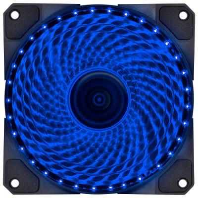 Fan/cooler Vx Gaming V.lumi 33 Pontos De Led 120x120 Azul - Vlumi33b
