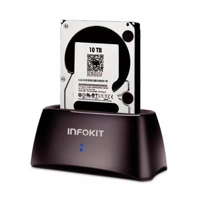 Dock Station Sata 3 P/ Hd E Ssd 2.5´´ E 3.5´´Hd Até 10tb