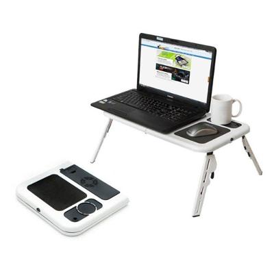 Mesa Notebook Com 2 Coolers Usb Dobrável Cama Sofa E-table Tmt