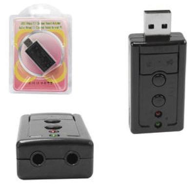 Placa De Som Usb 7 1 Virtual