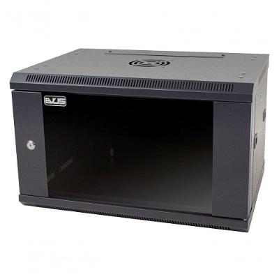 Rack Mini 19" Evus Ev-Dw6406 6U X 600 X 450Mm De Parede Preto