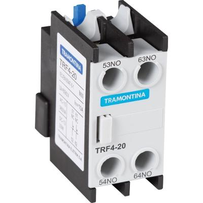 Contato Auxiliar Frontal P/ Contator Tramontina Trf4-20 2Na