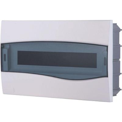 Quadro De Distribuição De Embutir 18 Din Ou 12 Nema Tramontina Com Porta Transparente Tramontina