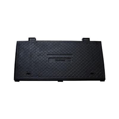 Tampa Tampão De Chão T R2 Articulado Ferro Fundido 55X110Cm