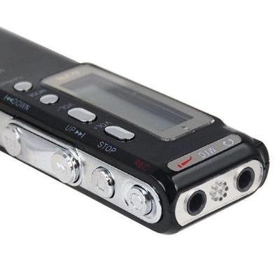 Gravador de Voz Digital Espião 8gb Usb Tela Lcd Memória Microfone Fone de Ouvido Mp3 Wma