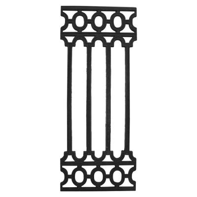 Grade Ferro Fundido Romana Sacada Varanda Escada 80X34Cm
