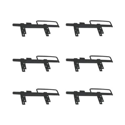 Kit 6 Trincos Cavalo Com Alça Portão Porteira Em Aço 370Mm.