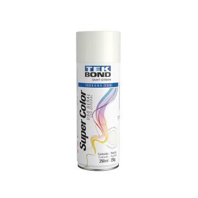 Tinta Aerossol Uso Geral 350ml - Tekbond Branco Fosco