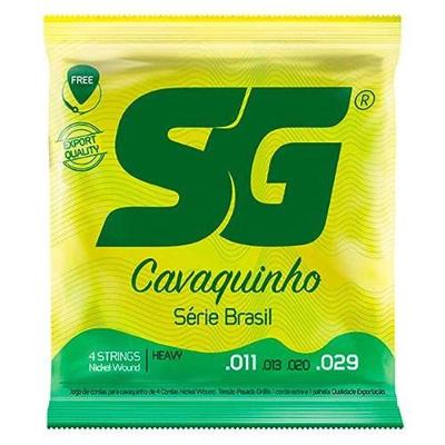 Encordoamento P-cavaquinho C-bolinha Tensão Alta Série Brasil 0.011 Sg