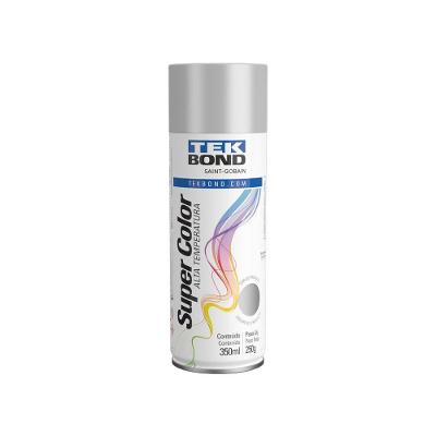 Tinta Aerossol Alta Temperatura 350ml - Tekbond Alumínio