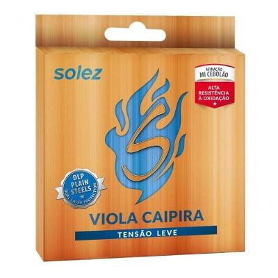 Encordoamento P-viola Niquel Tensão Leve Solez Slvc Tl
