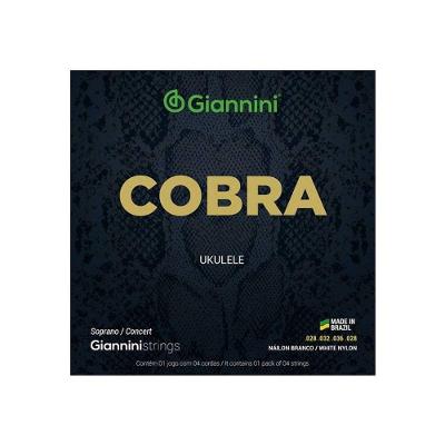 Encordoamento Giannini P-ukulele Nylon Branco Geuksc