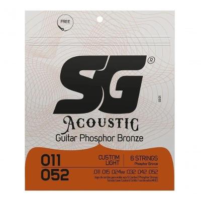 Encordoamento P-violão Fósforo Bronze Sg 0.011 - 0.052