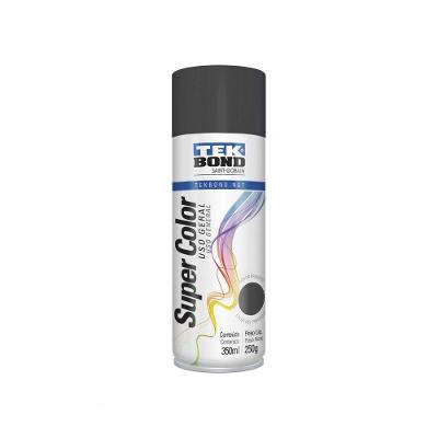 Tinta Spray Tekbond Uso Geral Grafite 350Ml/250G C/6 Pcs