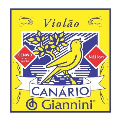 Corda Nylon Giannini Canário Genwb5 5a para Violão Bolinha