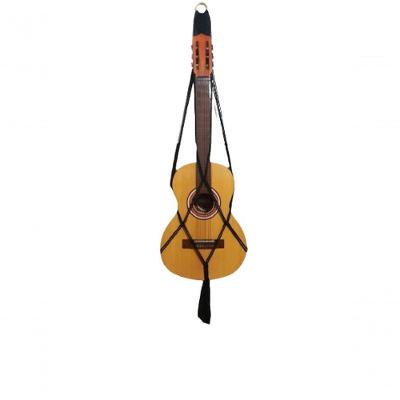 Suporte Violão Macramê Preto