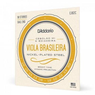 Encordoamento Para Viola Ej82C Nickel Plated Steel D Addario