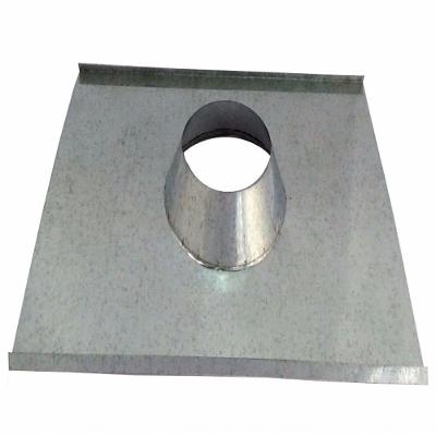Rufo Colarinho De Telhado Galvanizado Chaminé 115Mm Diâmetro