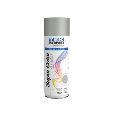 Tinta Aerossol Uso Geral 350ml - Tekbond Alumínio