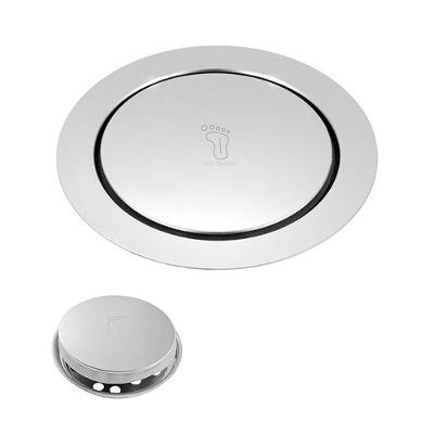 Ralo Click Inteligente Inox 10X10 Redondo Casa Banheiro Lava