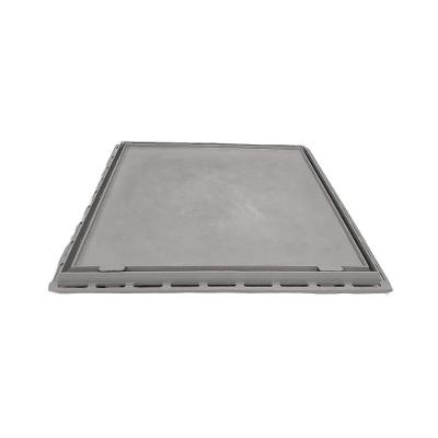 Tampa Casa Máquina Piscina Rebaixada Art Invisível 90x90cm C