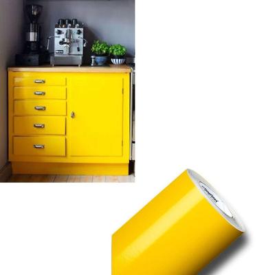 Adesivo Vinil Envelopamento 5mx50cm Amarelo