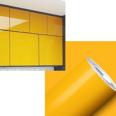 Adesivo Vinil Envelopamento 11mx50cm Amarelo Ouro