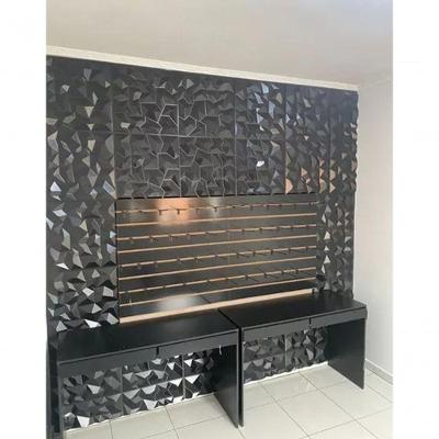 Placas De Revestimento Adesivas Para Parede Decorada Cx C/ 25 Placas
