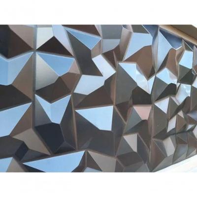 Revestimento 3d Parede Placas Adesivas Decoração Auto Relevo Kit 50 Unids