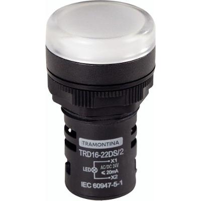 Sinalizador Tramontina Trd16-22ds/2 24 V Branco Tramontina