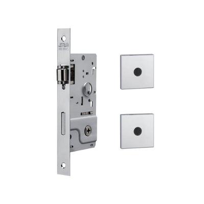 Kit Fechadura Pivotante 800 Roseta Quadrada Inox Tetra Externa - Stam